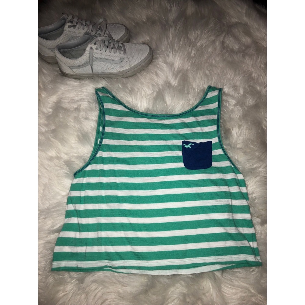 Hollister cropped tank top